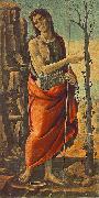 JACOPO del SELLAIO Saint John the Baptist sf oil